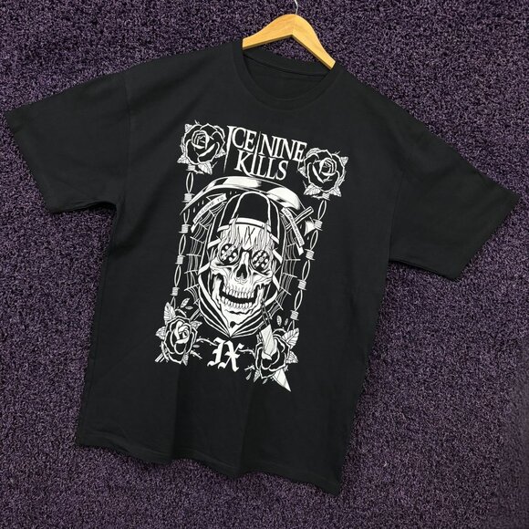 Ice Nine Kills Welcome To Horrowood Heavy Metal Band T-Shirt Size Extra Large - Picture 3 of 4